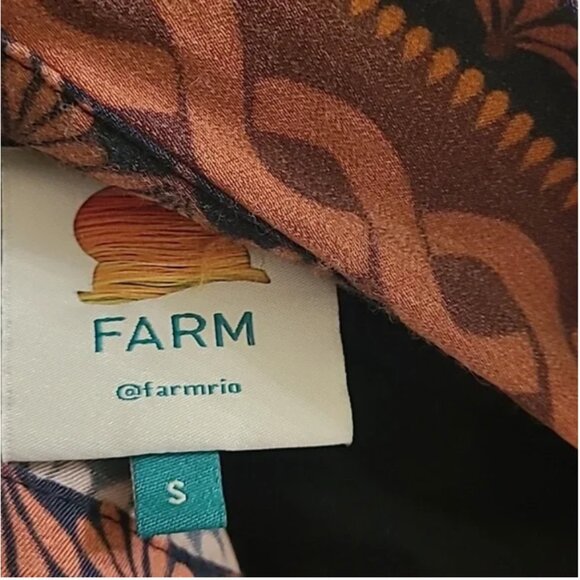 Farm Rio Miranda Shirt Midi Dress size S - Picture 9 of 9